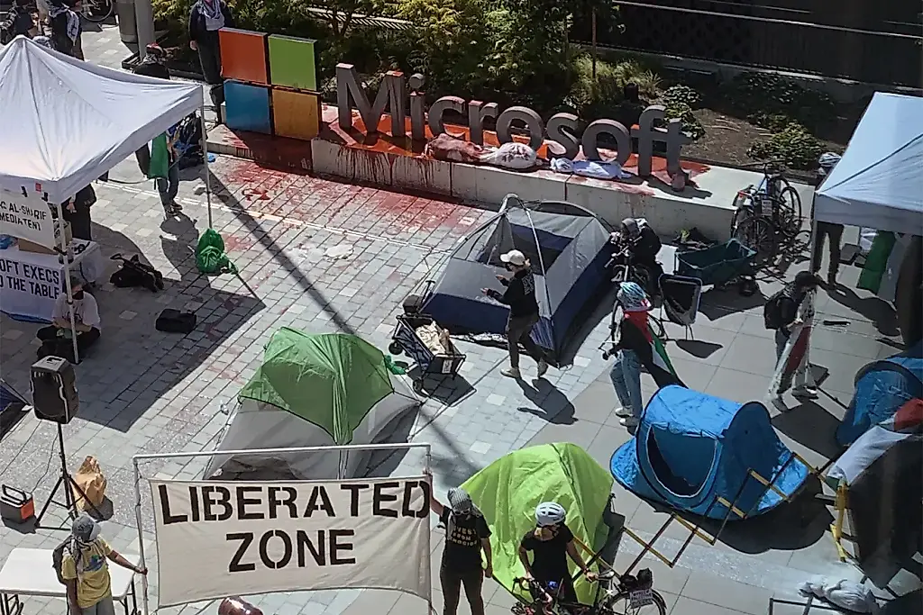 Протесты сотрудников Microsoft против контрактов с Израилем закончились арестами