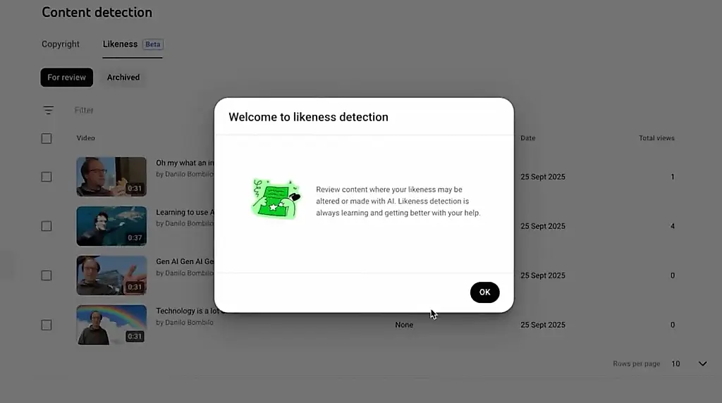 YouTube внедряет технологию распознавания внешности для борьбы с дипфейками