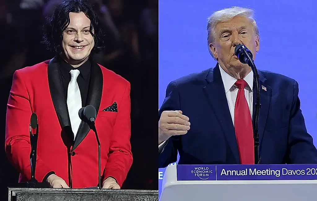 Jack White se burla con sarcasmo de Donald Trump