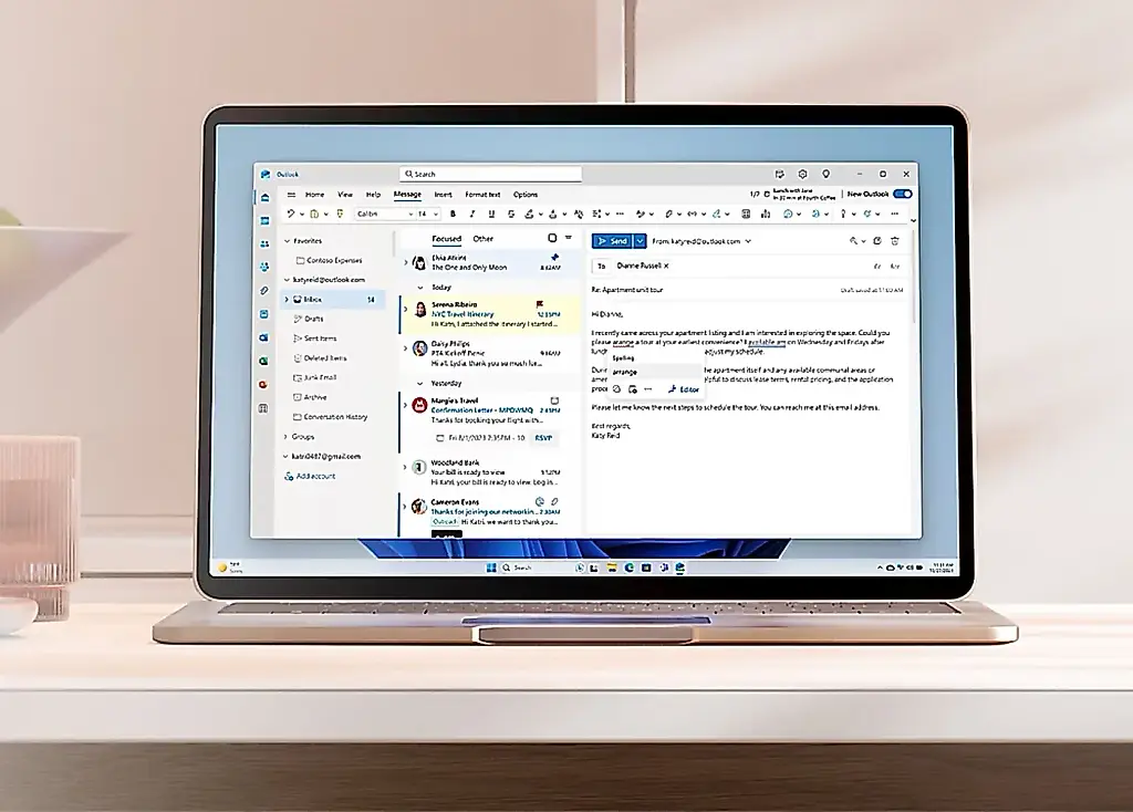 Microsoft vuelve a corregir errores de Windows 11: una actualización urgente salva Outlook