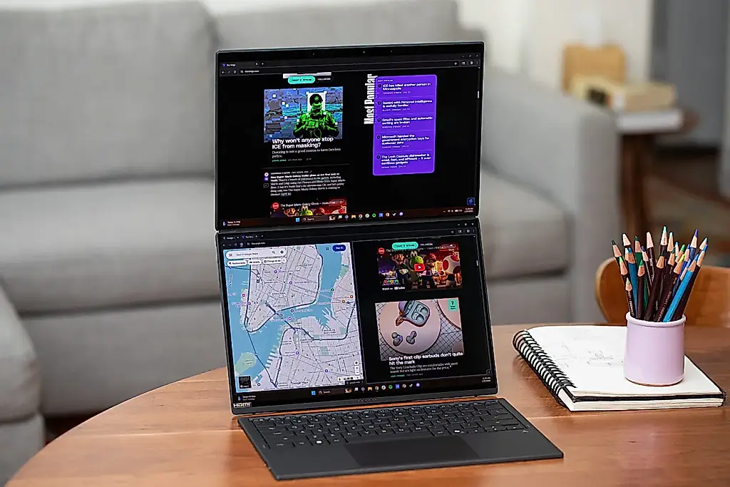 Asus Zenbook Duo (2026): двойной экран – двойная плата