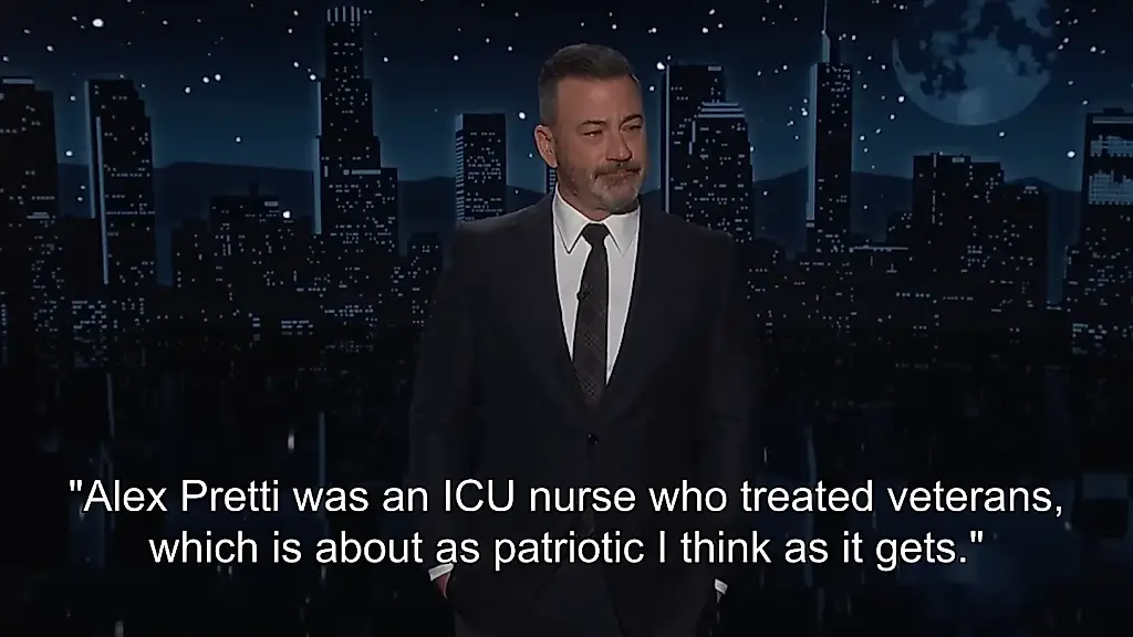 Jimmy Kimmel exige cambios tras el segundo tiroteo mortal de ICE