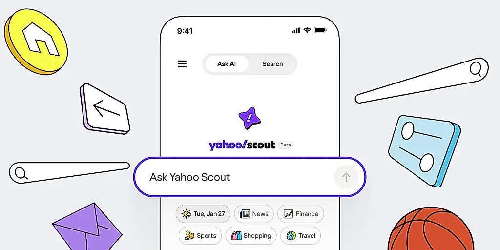 Yahoo vuelve a sus orígenes con AI Scout