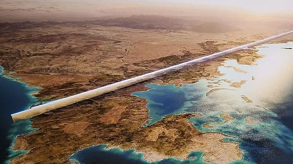 El megaproyecto saudí se encoge