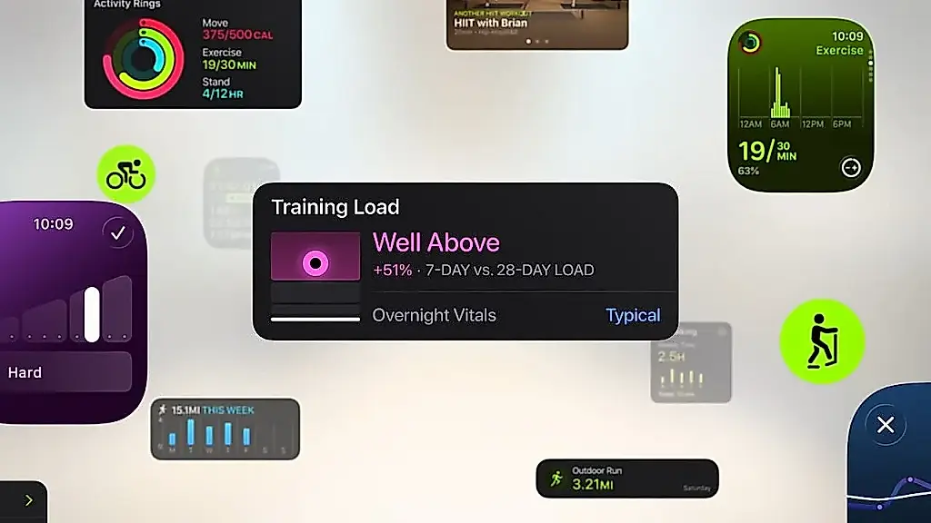 Apple Watch y apps de fitness