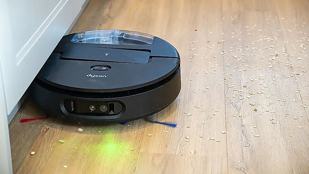 El robot aspirador de Dyson, sin brillo