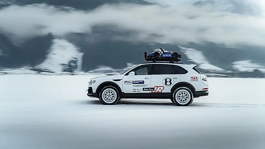 La bestia de hielo de Bentley