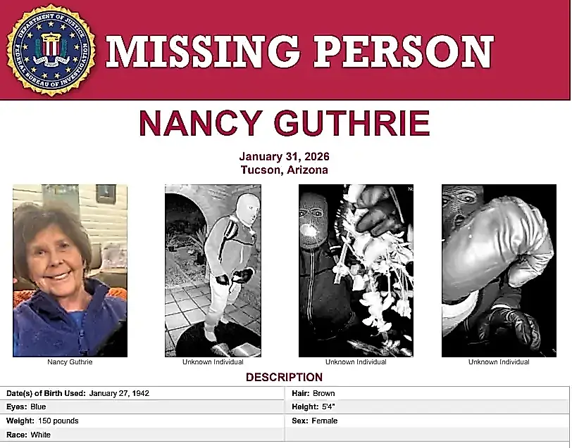 El FBI y la desaparición de Guthrie