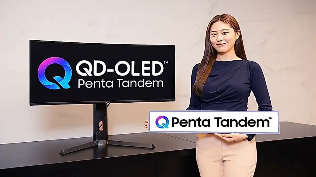 Samsung выводит Tandem OLED на мониторы