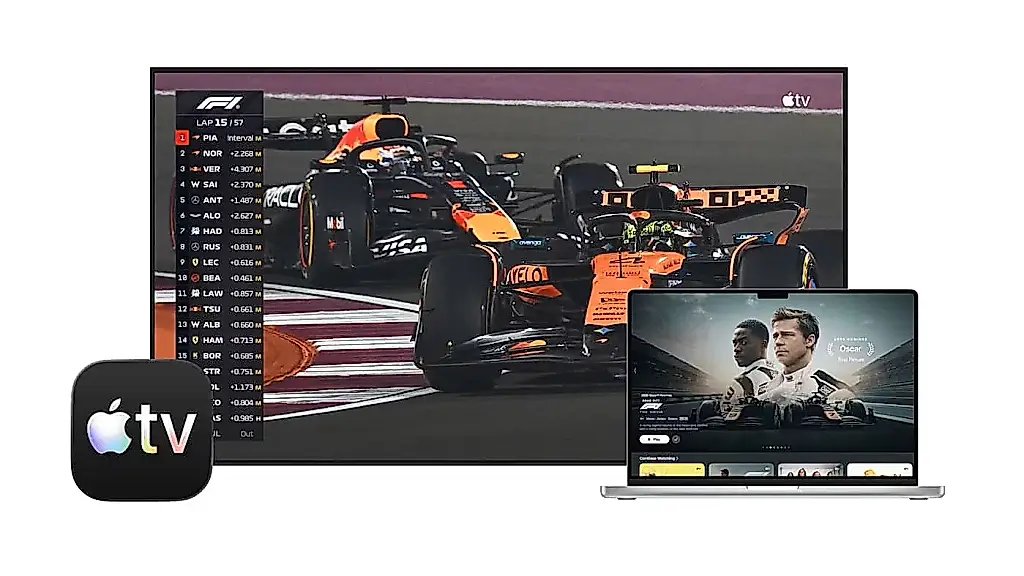 Apple TV toma el control de la F1
