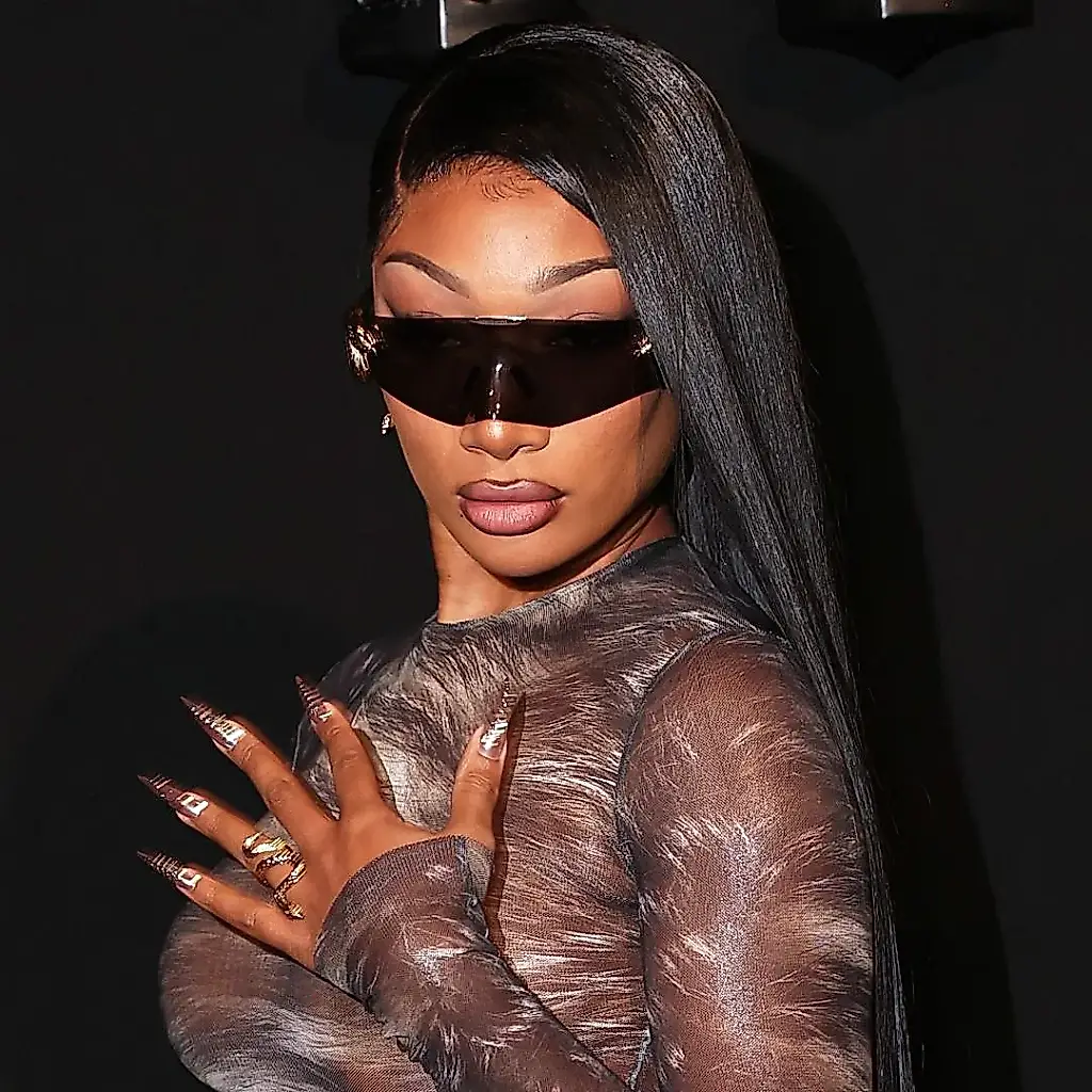 Megan Thee Stallion desfila en Milán