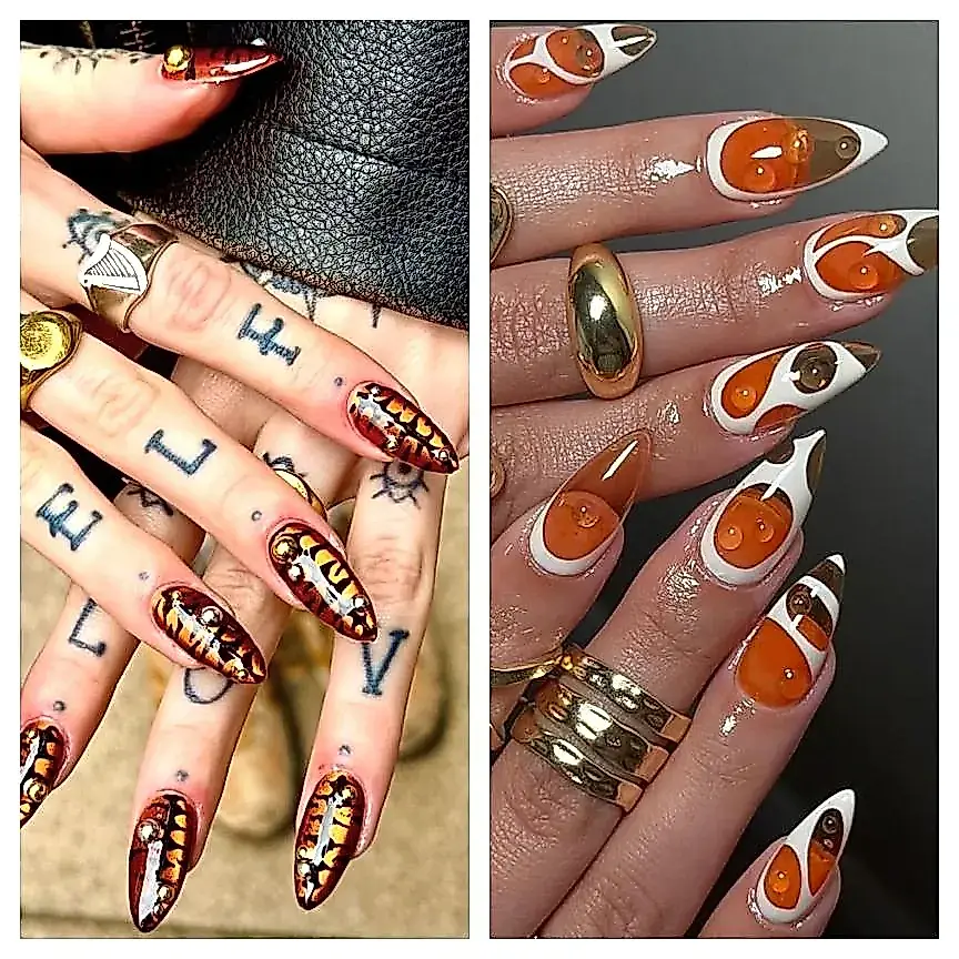 La manicura naranja que animó a todo el mundo