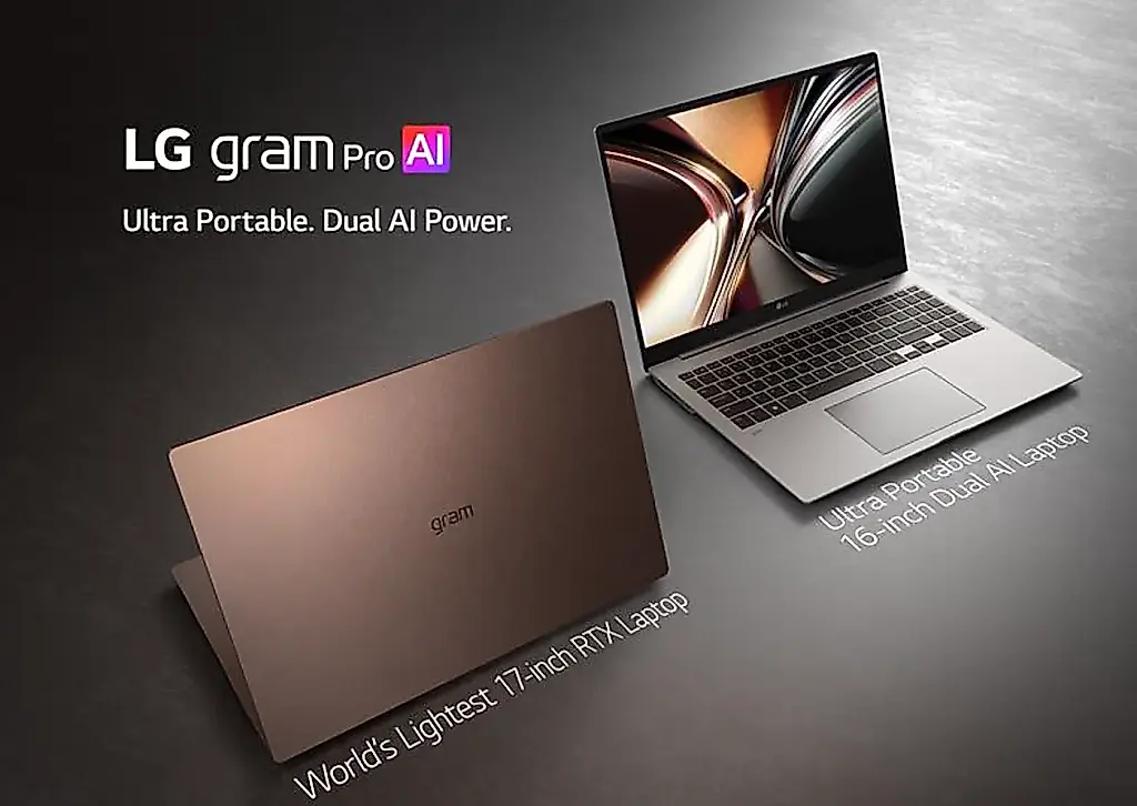 LG выдумывает Aerominum для новых Gram — лёгкие, но крепкие ноутбуки с ИИ
