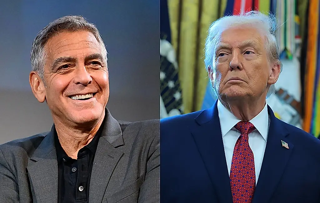 Clooney y Trump se enfrentan por Francia