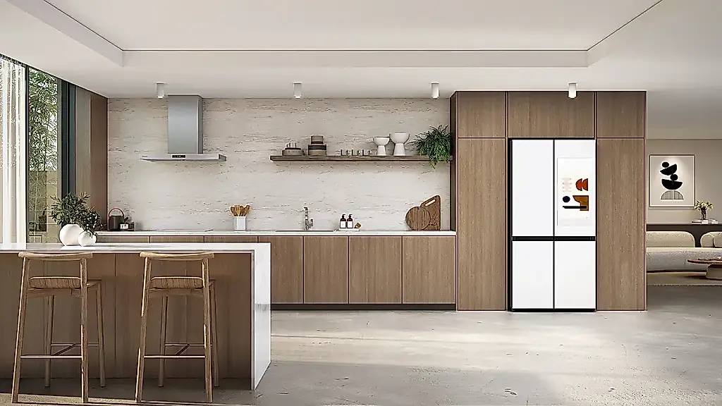 Habla con el frigorífico: Samsung añade control por voz para la puerta