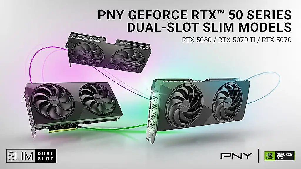 PNY lanza tarjetas RTX más delgadas mientras suben los precios de los PC