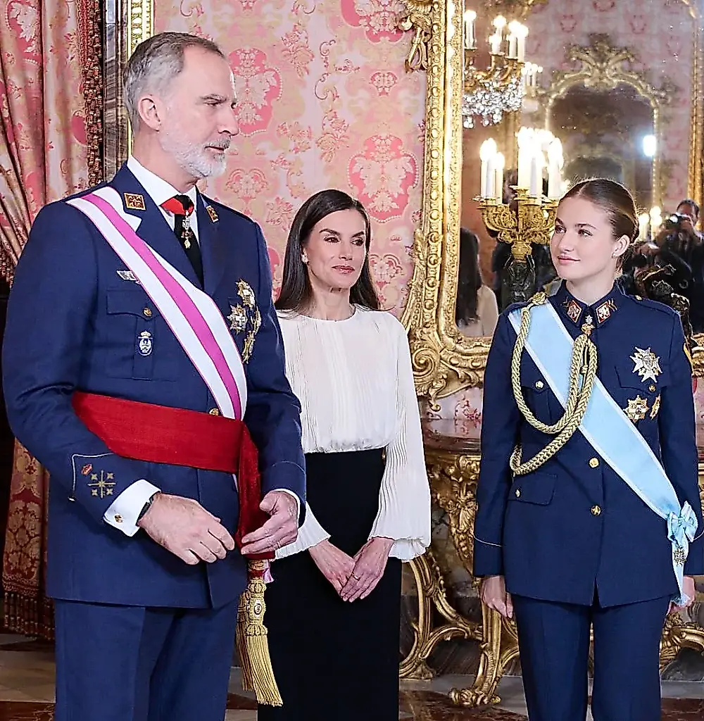 El deslumbrante debut de Leonor: una epopeya real con uniforme