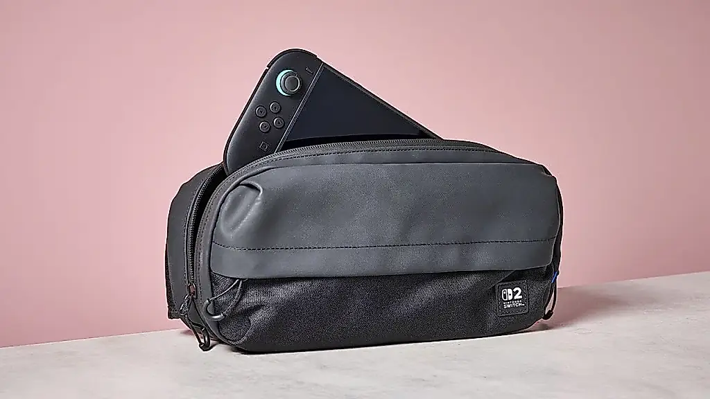 Bolsa de transporte para Nintendo Switch 2: elegante, práctica y algo estrecha