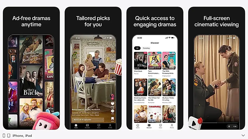 TikTok выпустил PineDrama: микросериалы по минуте