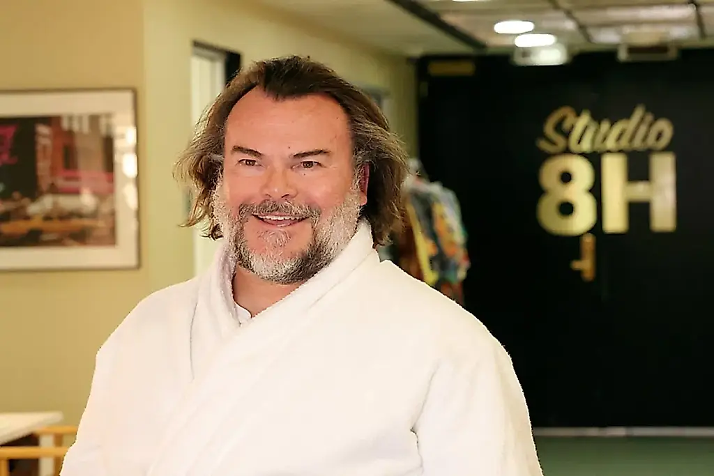Jack Black y su amigo blanco