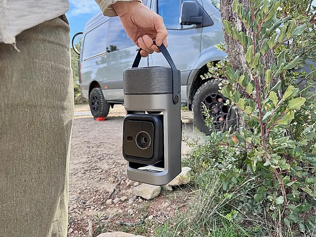 El sonido de un proyector nómada