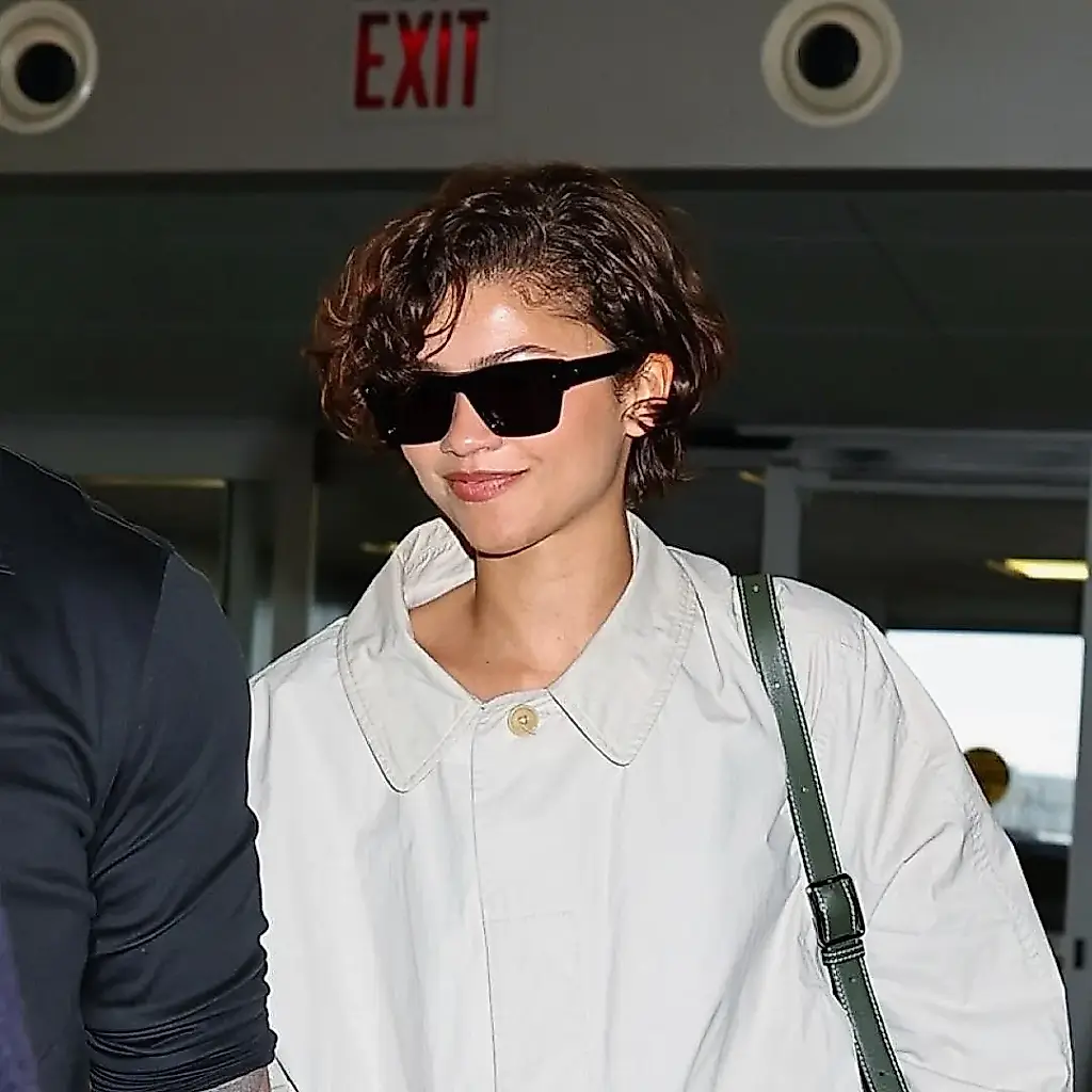 El estilo de Zendaya en el aeropuerto
