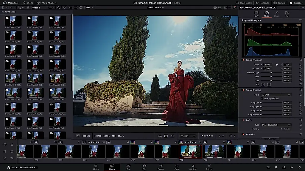 DaVinci Resolve contra Adobe