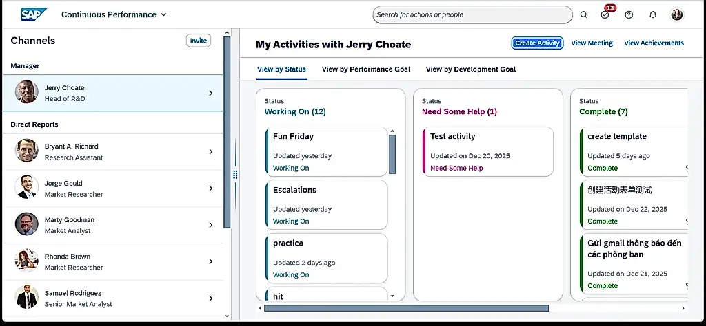 Обзор SAP SuccessFactors