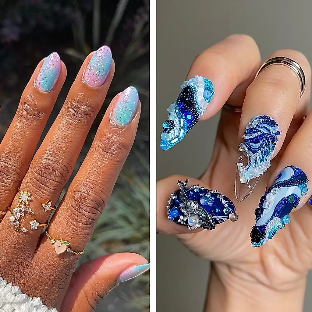 La tendencia de manicura inspirada en el mar