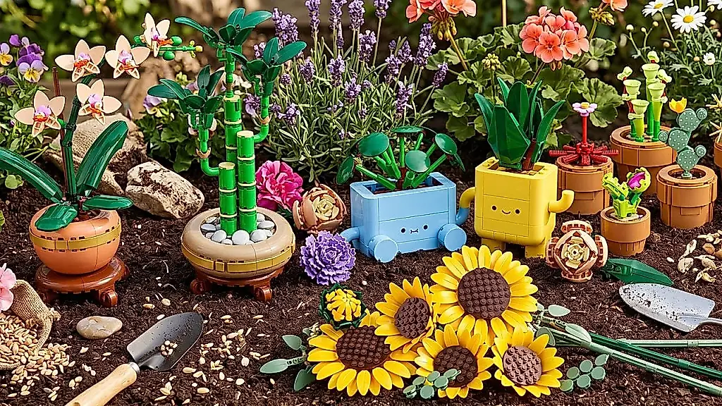 Mamá, prepárame un ramo… de Lego