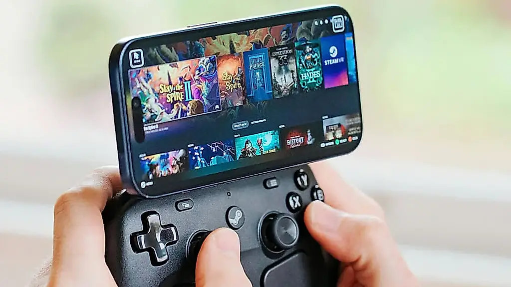 Ya existe una forma de acoplar un móvil al Steam Controller