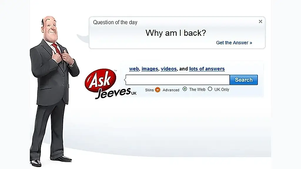 Ask Jeeves: el fin de una era