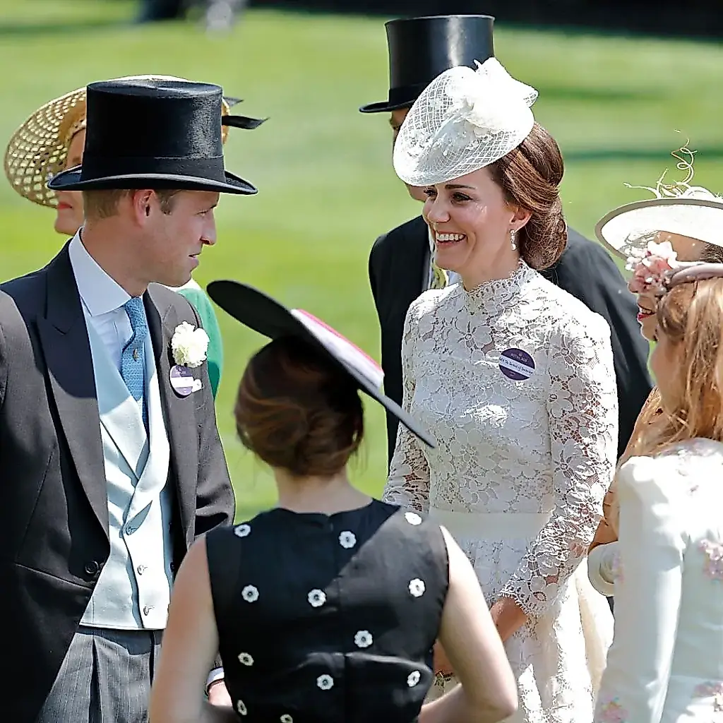 William y Kate marcan distancias