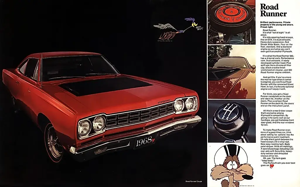 Plymouth Road Runner frente al GTX: qué los diferenciaba
