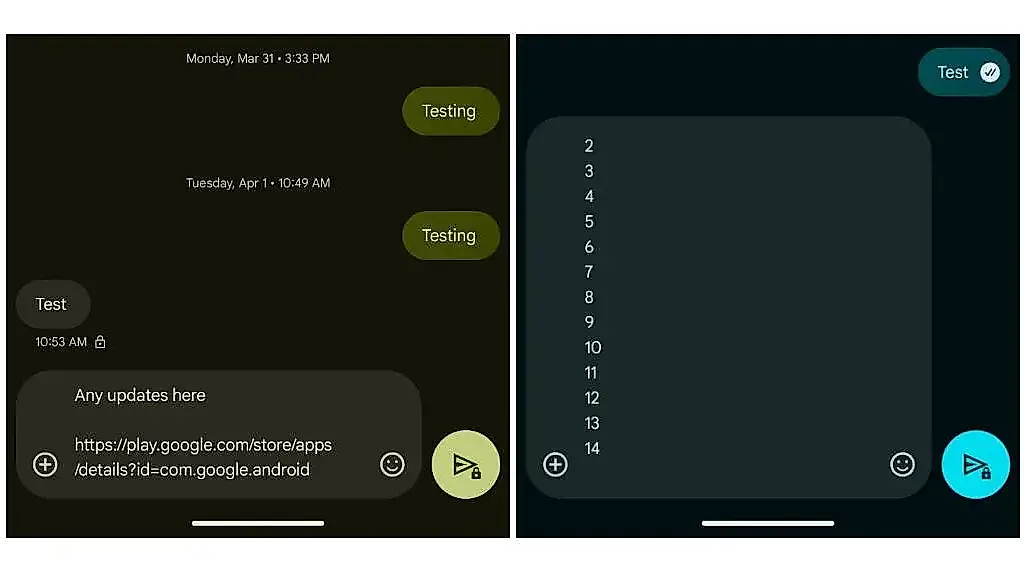 Google Messages – обновления, которые могли бы сподвигнуть на новое "обсуждение"