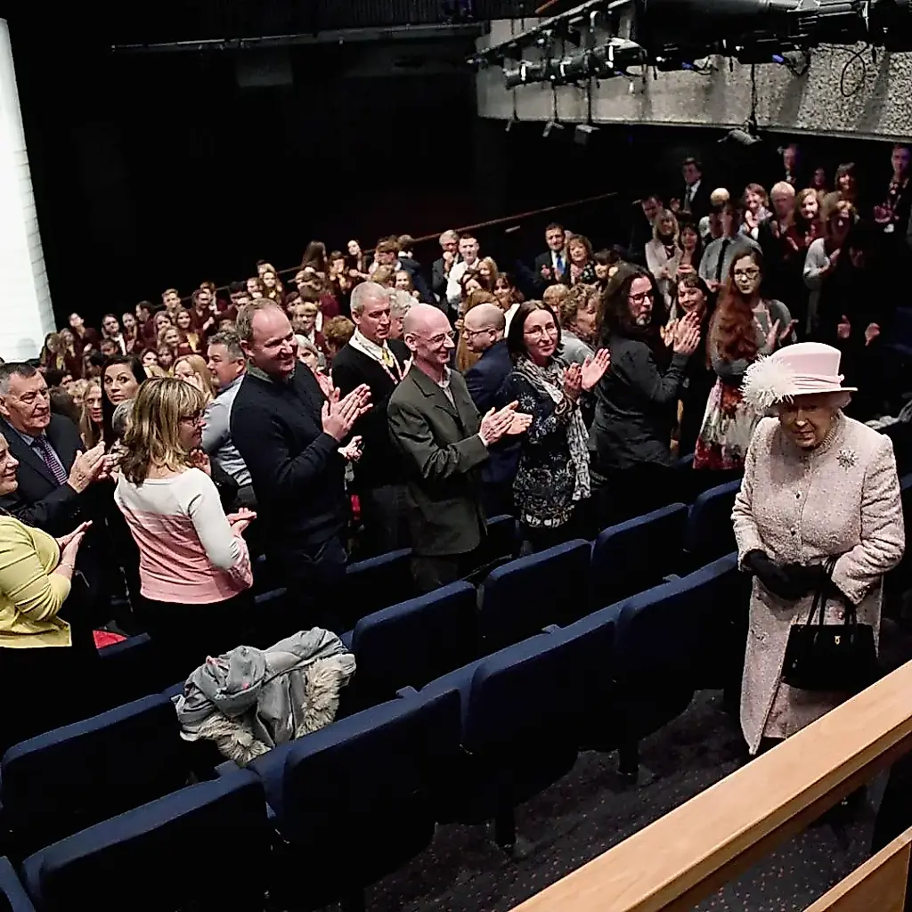 A la familia real británica también le gusta el cine, sin aspavientos