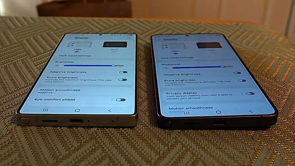 La pantalla del S26 Ultra es menos brillante, y a nadie le preocupa