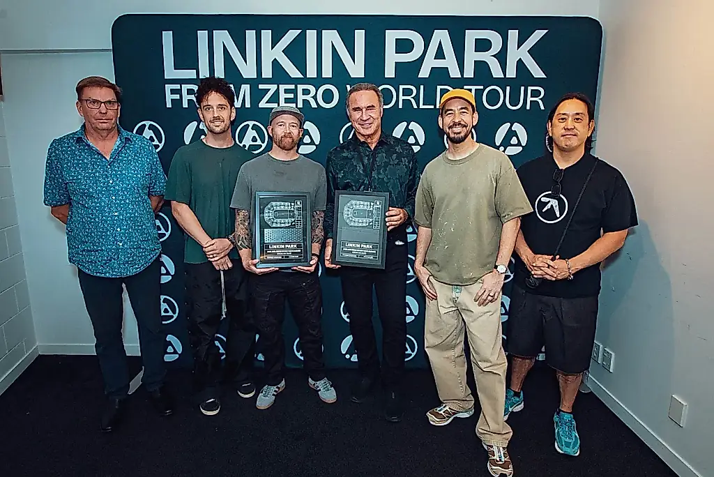 El salto récord de Linkin Park