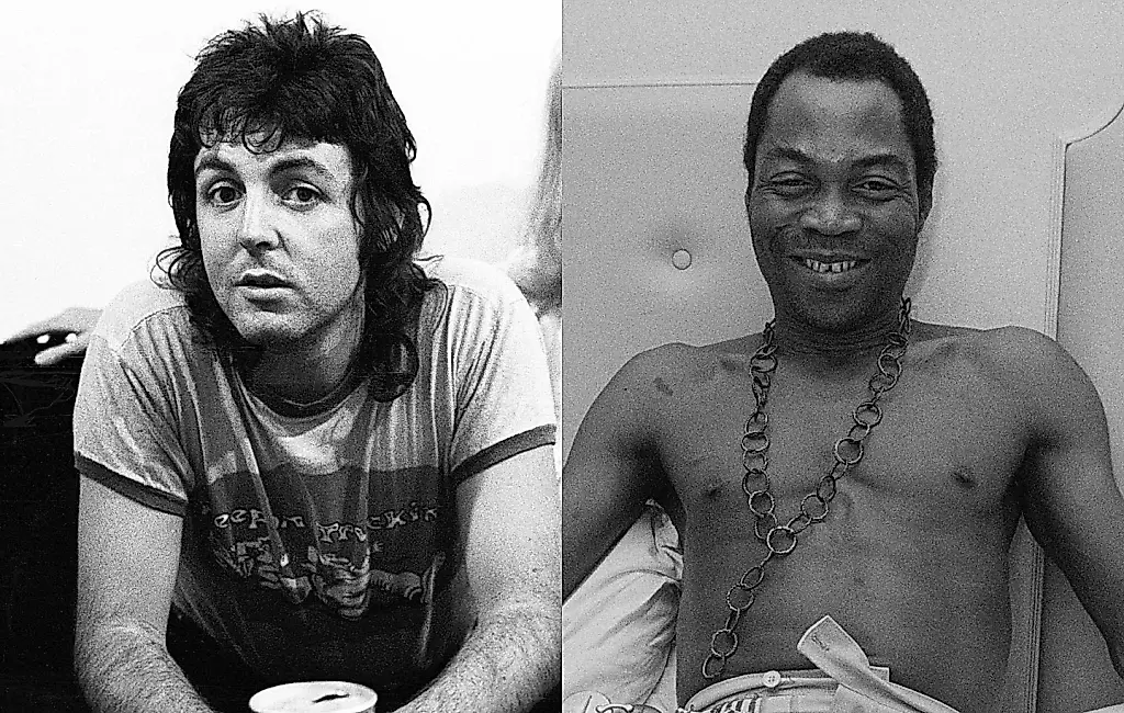Cómo McCartney se colocó con Kuti