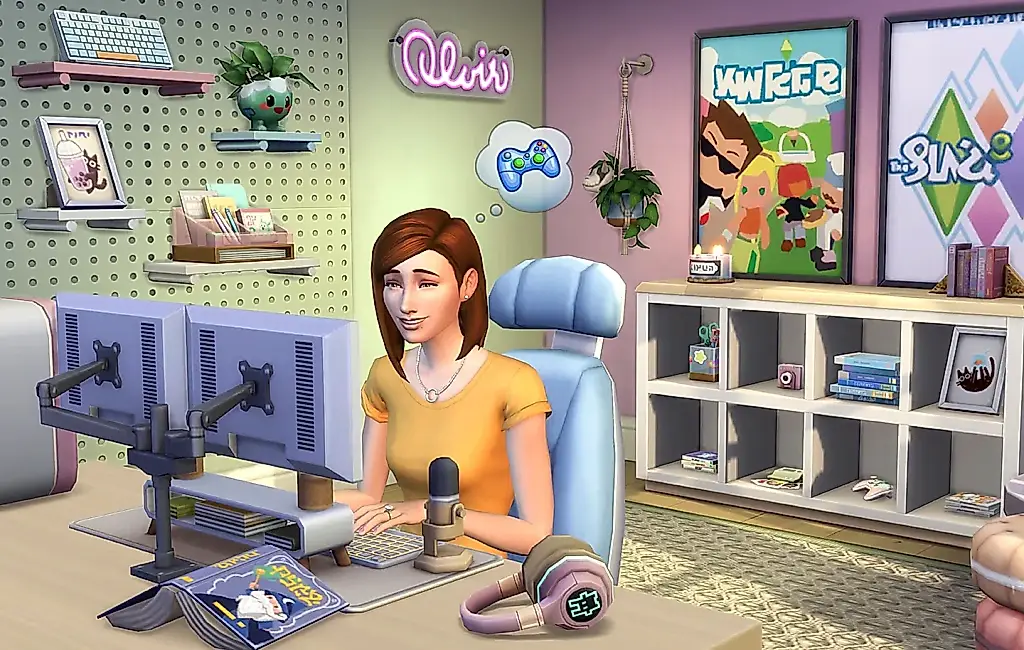 Lofi Girl da vida a The Sims