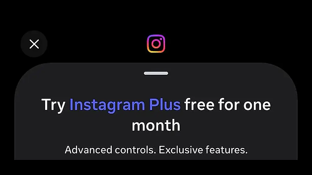 Instagram Plus: la prueba de Meta