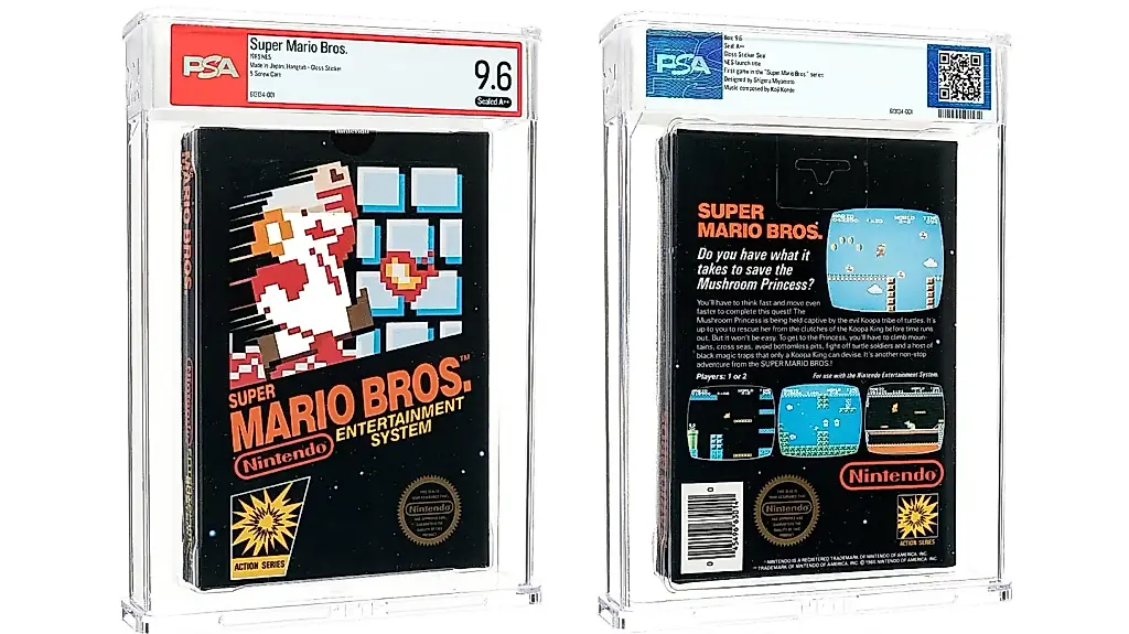 3 millones por un videojuego: Super Mario Bros. supera todas las expectativas de los coleccionistas