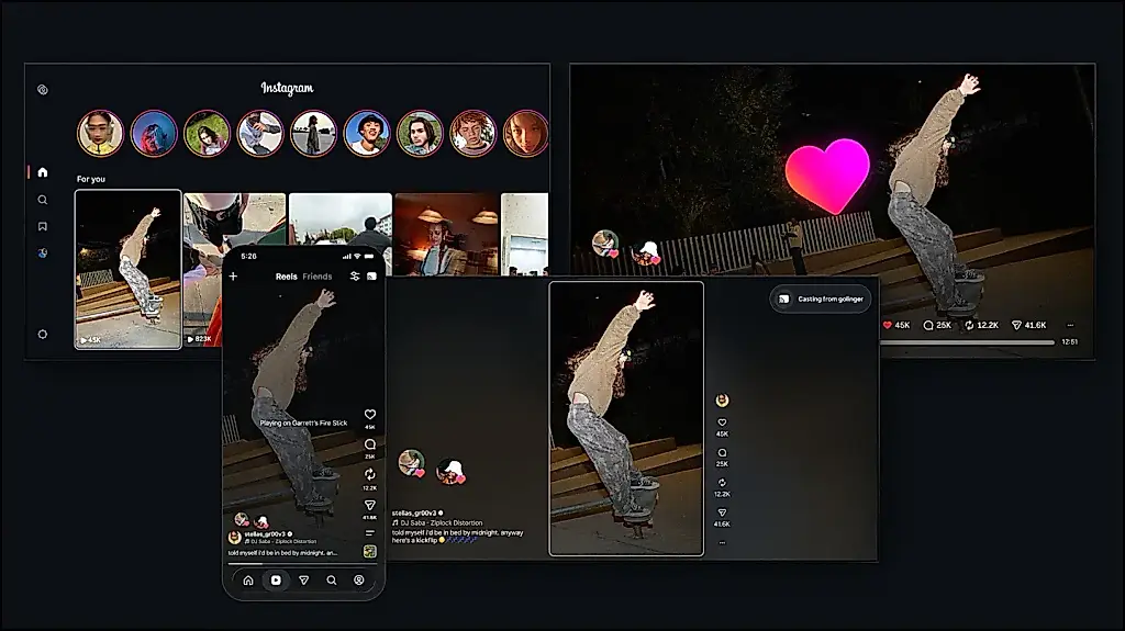 Instagram para TV llega a los Samsung de EE. UU.