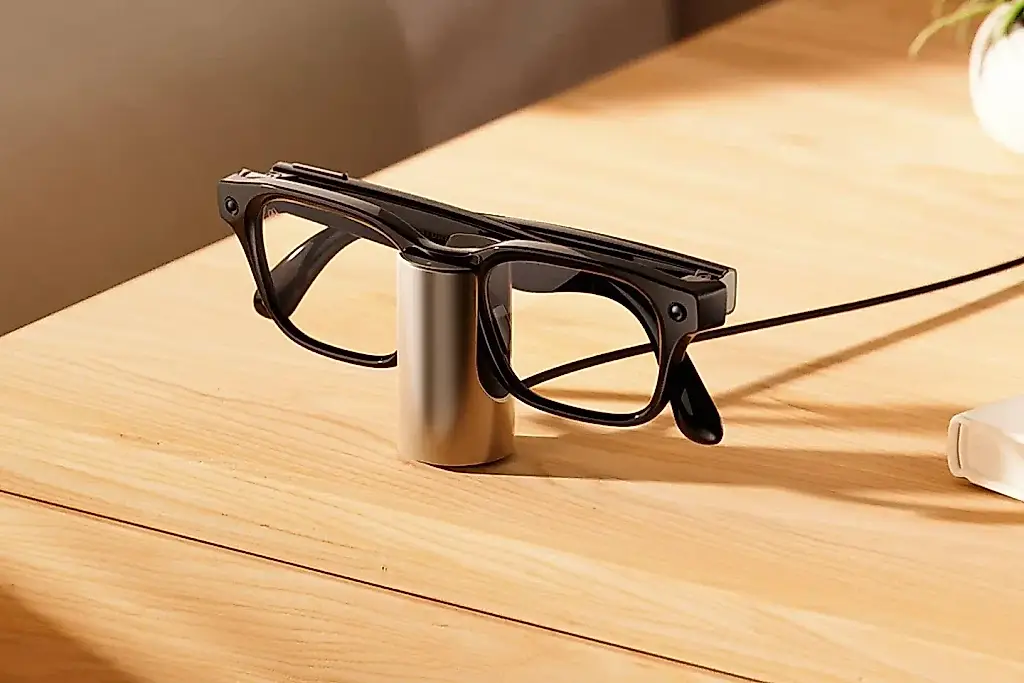 Meta presenta una base de carga para sus gafas inteligentes