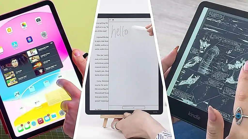 Kindle Scribe Colorsoft se queda por detrás de la pareja de siempre: Kindle Paperwhite y iPad