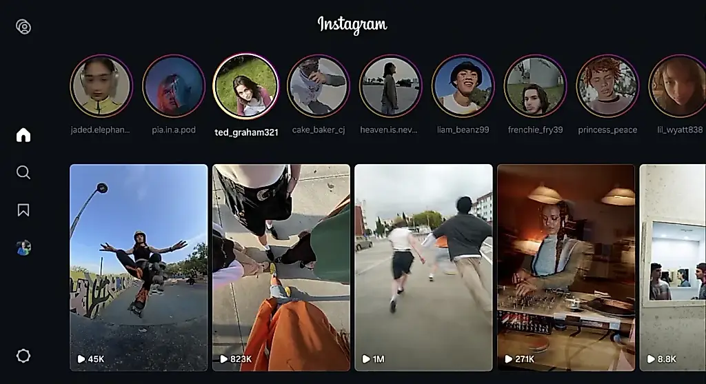 Instagram le echa el ojo a tu televisor