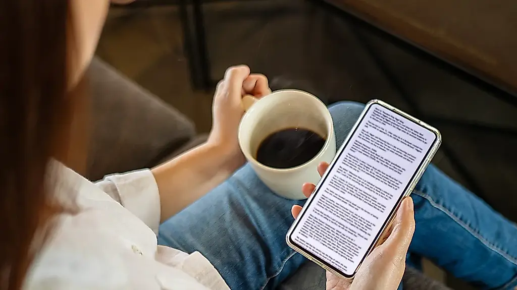 The Kindle app for iOS has features your aging Kindle doesn't