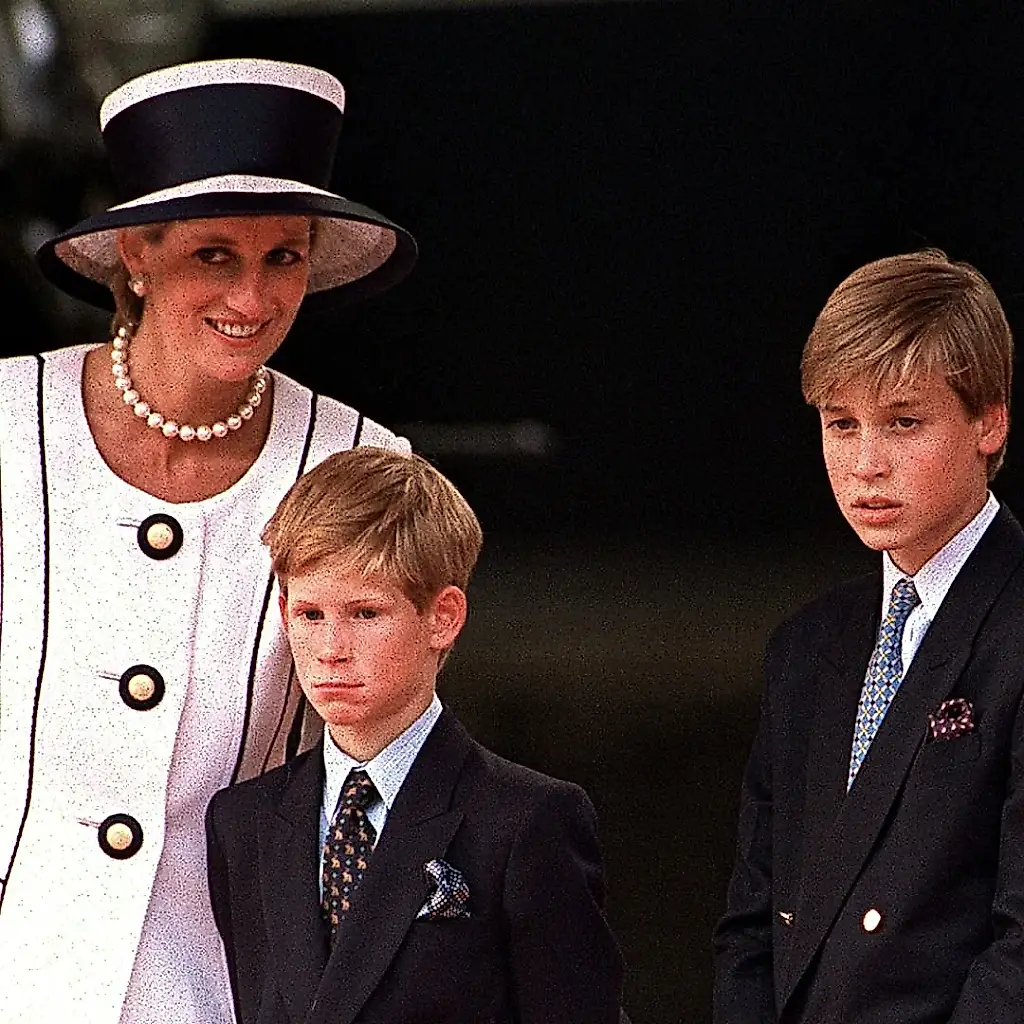 La princesa Diana evitaba cometer un error por sus hijos