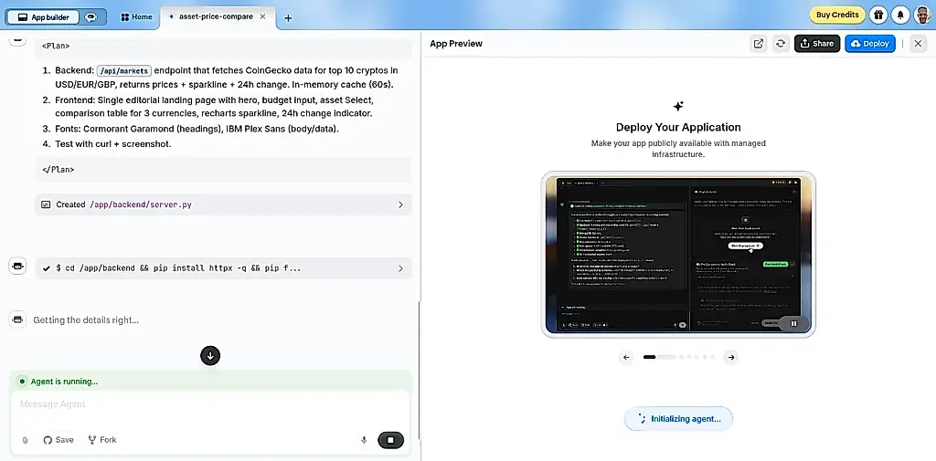 Emergent: ¿plataforma no-code de nueva generación o la obra interminable del siglo?
