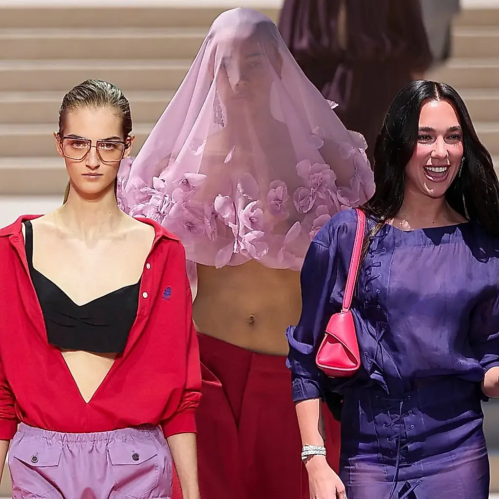 El rojo y el violeta, la tendencia del verano